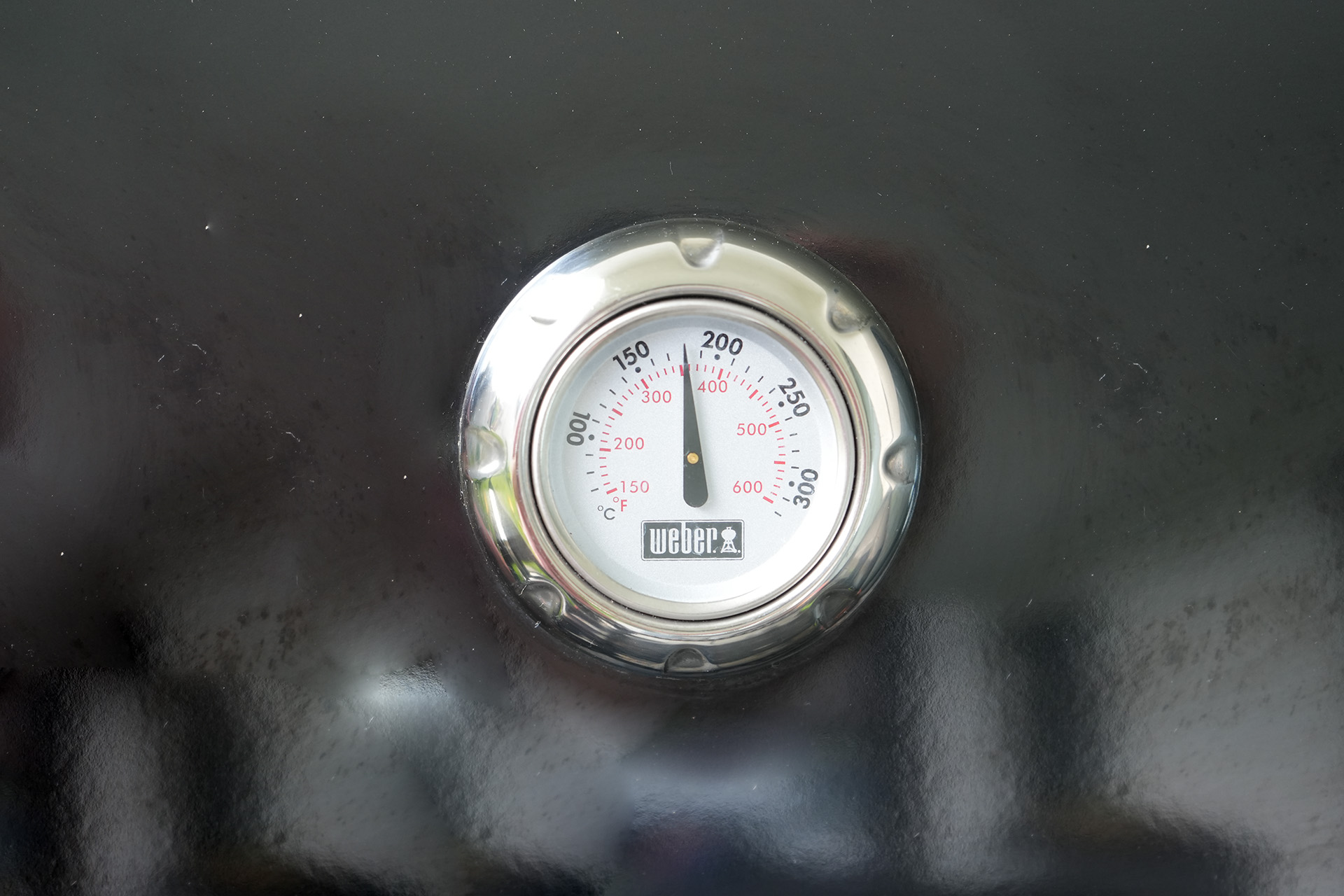 Weber-Gasgrill Temperaturanzeige